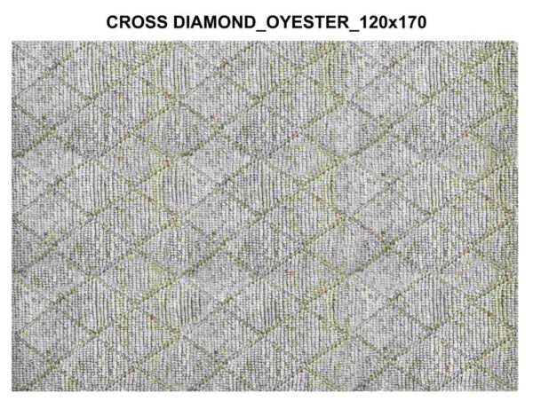 Cross Diamond Oyester Carpet