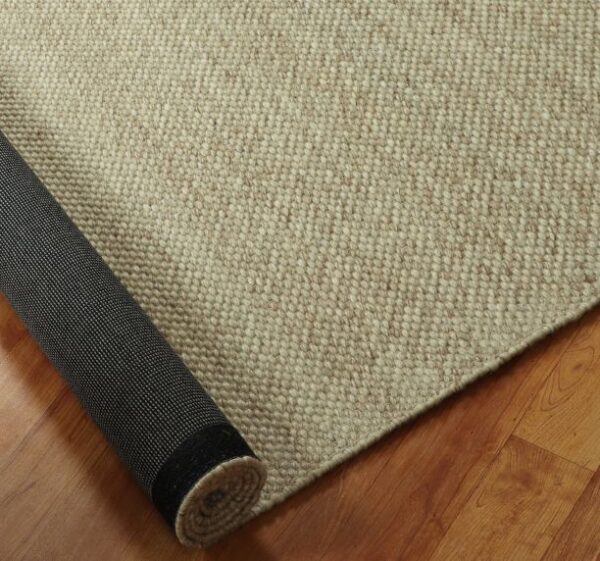 Swag Beige Hand Woven Wool Viscose Carpet - Image 2